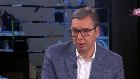 ВУЧИЋ ГОСТ ТВ ПИНК: Нећемо мењати политику Србије! Увек ћемо радити у интересу и за будућност грађана Србије ВУЧИЋ ГОСТ ТВ ПИНК: Нећемо мењати политику Србије! Увек ћемо радити у интересу и за будућност грађана Србије