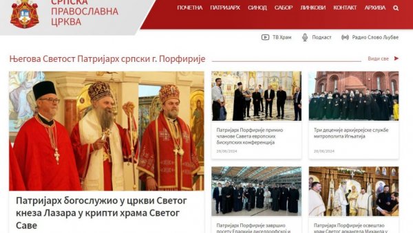 ВЕЛИКИ ХАКЕРСКИ НАПАД НА САЈТ СРПСКЕ ЦРКВЕ: Много снажнији и долази са више страна ВЕЛИКИ ХАКЕРСКИ НАПАД НА САЈТ СРПСКЕ ЦРКВЕ: Много снажнији и долази са више страна
