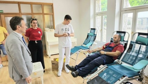HUMANI U AKCIJI: Vidovdanska akcija dobrovoljnog davanja krvi u Ugljeviku