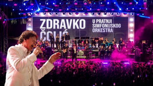 SIMFONIJA BARŠUNASTOG GLASA: Zdravko Čolić oduševio više od 10.000 posetilaca na završnoj večeri Arsenal festa u Kragujevcu SIMFONIJA BARŠUNASTOG GLASA: Zdravko Čolić oduševio više od 10.000 posetilaca na završnoj večeri Arsenal festa u Kragujevcu