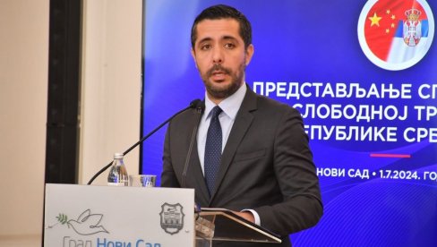 MOMIROVIĆ: Sporazum o slobodnoj trgovini sa Kinom unaprediće investicionu saradnju MOMIROVIĆ: Sporazum o slobodnoj trgovini sa Kinom unaprediće investicionu saradnju