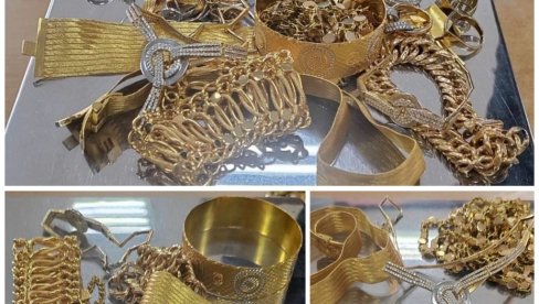 ZLATO KRIJU U PELENAMA, AJVARU, ALI I POD PAZUHOM: Srpski carinici samo prošle godine zaplenili na prelazima 18 kilograma dragocenosti ZLATO KRIJU U PELENAMA, AJVARU, ALI I POD PAZUHOM: Srpski carinici samo prošle godine zaplenili na prelazima 18 kilograma dragocenosti