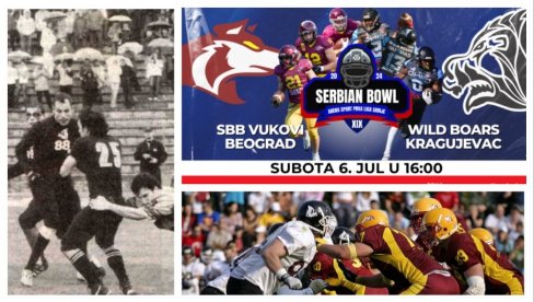 PONOSNI NA PRETKE: Serbian boul, 19. put - spektakl odlučuje prvaka Srbije u američkom fudbalu PONOSNI NA PRETKE: Serbian boul, 19. put - spektakl odlučuje prvaka Srbije u američkom fudbalu