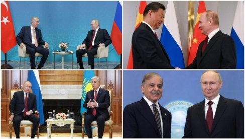 PUTIN ODRŽAO NIZ SASTANAKA U ASTANI: Evo o čemu je sve razgovarao sa partnerima (FOTO) PUTIN ODRŽAO NIZ SASTANAKA U ASTANI: Evo o čemu je sve razgovarao sa partnerima (FOTO)