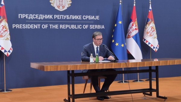 ВЕОМА УСПЕШНО ВОДИМ БРОД КОЈИ СЕ ЗОВЕ СРБИЈА Вучић: Никоме нећу да се правдам, сем Богу и грађанима Србије ВЕОМА УСПЕШНО ВОДИМ БРОД КОЈИ СЕ ЗОВЕ СРБИЈА Вучић: Никоме нећу да се правдам, сем Богу и грађанима Србије