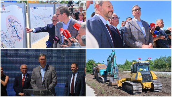 ВУЧИЋ НА ЦЕРЕМОНИЈИ ПОЧЕТКА ИЗГРАДЊЕ ЖЕЛЕЗНИЧКЕ ОБИЛАЗНИЦЕ: Ова пруга доноси развој, напредак и будућност за Ниш (ФОТО/ВИДЕО) ВУЧИЋ НА ЦЕРЕМОНИЈИ ПОЧЕТКА ИЗГРАДЊЕ ЖЕЛЕЗНИЧКЕ ОБИЛАЗНИЦЕ: Ова пруга доноси развој, напредак и будућност за Ниш (ФОТО/ВИДЕО)