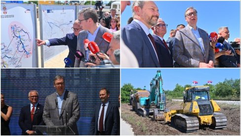 VUČIĆ NA CEREMONIJI POČETKA IZGRADNJE ŽELEZNIČKE OBILAZNICE: Ova pruga donosi razvoj, napredak i budućnost za Niš (FOTO/VIDEO) VUČIĆ NA CEREMONIJI POČETKA IZGRADNJE ŽELEZNIČKE OBILAZNICE: Ova pruga donosi razvoj, napredak i budućnost za Niš (FOTO/VIDEO)