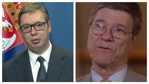 VUČIĆ O IZJAVI DŽEFRIJA SAKSA: Rekao je dve važne stvari, to je bila suština VUČIĆ O IZJAVI DŽEFRIJA SAKSA: Rekao je dve važne stvari, to je bila suština