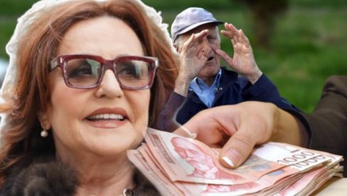 Ana Bekuta prima DVE penzije, a Saša Popović joj je obećao i TREĆU Ana Bekuta prima DVE penzije, a Saša Popović joj je obećao i TREĆU