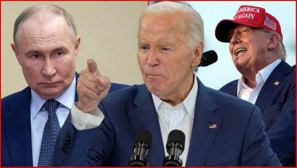 БАЈДЕН ПОТПУНО ГУБИ РАЗУМ: Путина назвао месаром, а Трампа псићем БАЈДЕН ПОТПУНО ГУБИ РАЗУМ: Путина назвао месаром, а Трампа псићем