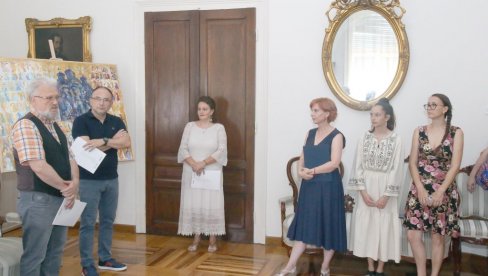 KOSOVSKI KRST SVEDOK NAŠEG TRAJANJA : U Matici srpskoj otvorena izložba slika umetnice iz Gračanice Maje Todić Milankovi KOSOVSKI KRST SVEDOK NAŠEG TRAJANJA : U Matici srpskoj otvorena izložba slika umetnice iz Gračanice Maje Todić Milankovi
