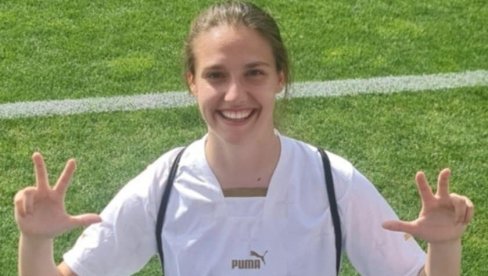 MILICA PONOS BANATSKOG KARAĐORĐEVA: Velika je čast nositi dres sa nacionalnim grbom MILICA PONOS BANATSKOG KARAĐORĐEVA: Velika je čast nositi dres sa nacionalnim grbom
