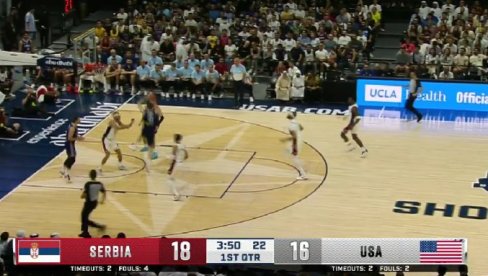 KAD SE SRBI IGRAJU KOŠARKE: Naši razbili američku odbranu, zakucali posle sjajne akcije i smejali se kao deca! (VIDEO) KAD SE SRBI IGRAJU KOŠARKE: Naši razbili američku odbranu, zakucali posle sjajne akcije i smejali se kao deca! (VIDEO)