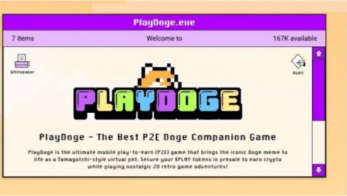 PlayDoge prikupio 5,7 miliona dolara u pretprodaji - nova zvezda meme koin? PlayDoge prikupio 5,7 miliona dolara u pretprodaji - nova zvezda meme koin?