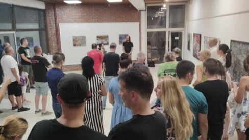 ГДЕ СУ ГРАНИЦЕ ЉУДСКЕ МАШТЕ: Отворена изложба Небојше Николића у Врању ГДЕ СУ ГРАНИЦЕ ЉУДСКЕ МАШТЕ: Отворена изложба Небојше Николића у Врању