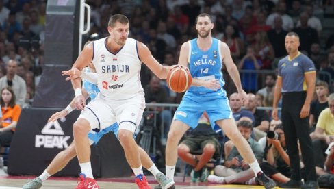 ISPRAĆAJ SA UKUSOM MEDALJE: Srbija prejaka za Janisovu Grčku, duet Jokić - Bogdanović sve ubojitiji ISPRAĆAJ SA UKUSOM MEDALJE: Srbija prejaka za Janisovu Grčku, duet Jokić - Bogdanović sve ubojitiji