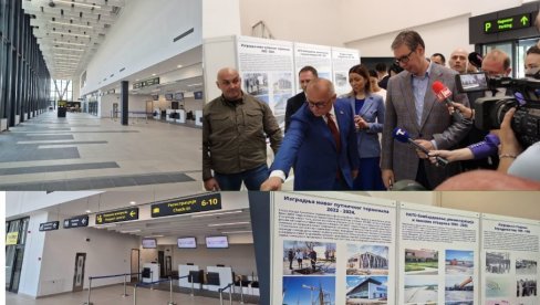 MI SMO U ZAMAHU I TREBA DA NAPREDUJEMO Vučić sa niškog aerodroma poručio: Morate da verujete u svoju zemlju i da radite (FOTO/VIDEO) MI SMO U ZAMAHU I TREBA DA NAPREDUJEMO Vučić sa niškog aerodroma poručio: Morate da verujete u svoju zemlju i da radite (FOTO/VIDEO)