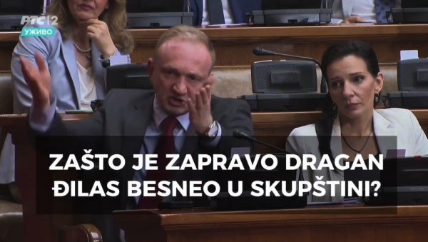 ЗАШТО ЈЕ ЂИЛАС БЕСНЕО У СКУПШТИНИ? Народ је још једном чуо која је кључна разлика између њега и Вучића - Бројке све говоре! (ВИДЕО) ЗАШТО ЈЕ ЂИЛАС БЕСНЕО У СКУПШТИНИ? Народ је још једном чуо која је кључна разлика између њега и Вучића - Бројке све говоре! (ВИДЕО)