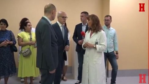 VEĆI BROJ PREGLEDA I PRECIZNIJA DIJAGNOSTIKA: Vučević obišao Centar za nuklearnu medicinu (VIDEO) VEĆI BROJ PREGLEDA I PRECIZNIJA DIJAGNOSTIKA: Vučević obišao Centar za nuklearnu medicinu (VIDEO)