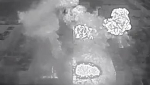 TRESAO SE KRIM: Ukrajinci američkim oružjem udarili na skladište municije na aerodromu (VIDEO) TRESAO SE KRIM: Ukrajinci američkim oružjem udarili na skladište municije na aerodromu (VIDEO)