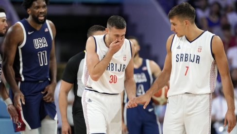 ČOVEK NE IGRA DVA MESECA, UĐE I DA NAM 21 POEN ZA POLUVREME! Aleksa Avramović o porazu Srbije od Amerikanaca na Olimpijskim igrama ČOVEK NE IGRA DVA MESECA, UĐE I DA NAM 21 POEN ZA POLUVREME! Aleksa Avramović o porazu Srbije od Amerikanaca na Olimpijskim igrama