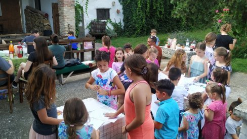 MAŠTARIJE U BAŠTI: Letnji program za najmlađe Slavonce Udruženja Đorđe Ocić MAŠTARIJE U BAŠTI: Letnji program za najmlađe Slavonce Udruženja Đorđe Ocić