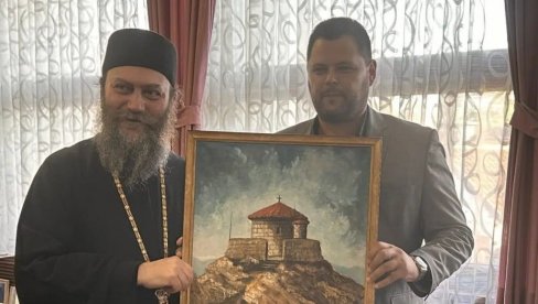 IGUMAN HILANDARA KOD KOVAČEVIĆA: Čast za Nikšić IGUMAN HILANDARA KOD KOVAČEVIĆA: Čast za Nikšić