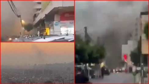 IZRAEL UZVRAĆA UDARAC? Haos u Bjerutu, odjeknulo nekoliko eksplozija (VIDEO) IZRAEL UZVRAĆA UDARAC? Haos u Bjerutu, odjeknulo nekoliko eksplozija (VIDEO)