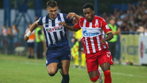 ZVEZDA UBEDLJIVA PROTIV TEKSTILCA: Crveno-beli sporo počeli, pa razbili novajliju u Superligi Srbije ZVEZDA UBEDLJIVA PROTIV TEKSTILCA: Crveno-beli sporo počeli, pa razbili novajliju u Superligi Srbije