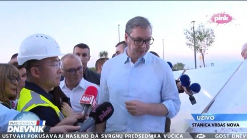 OVO JE NAJBOLJA KOMPANIJA: Vučić pohvaliko kinesku kompaniju - Verujem da će Beograd - Niš do 2027. biti završen OVO JE NAJBOLJA KOMPANIJA: Vučić pohvaliko kinesku kompaniju - Verujem da će Beograd - Niš do 2027. biti završen