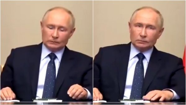 ПОГЛЕДАЈТЕ ПОНАШАЊЕ ПУТИНА: Ево како је реаговао на упад украјинске војске код Курска (ВИДЕО) ПОГЛЕДАЈТЕ ПОНАШАЊЕ ПУТИНА: Ево како је реаговао на упад украјинске војске код Курска (ВИДЕО)
