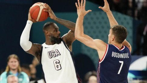 ŠTA HOĆEŠ, BRE? Bogdan Bogdanović imao šta da poruči kralju, Lebron DŽejms ovo nije očekivao od kapitena Srbije (VIDEO) ŠTA HOĆEŠ, BRE? Bogdan Bogdanović imao šta da poruči kralju, Lebron DŽejms ovo nije očekivao od kapitena Srbije (VIDEO)