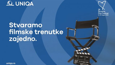 UNIQA ekskluzivni sponzor i osiguranje 30. Sarajevo Film Festivala UNIQA ekskluzivni sponzor i osiguranje 30. Sarajevo Film Festivala