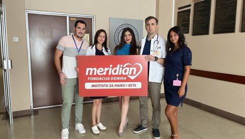 Meridian fondacija donirala opremu jedinoj laboratoriji za retke bolesti kod novorođenčadi Meridian fondacija donirala opremu jedinoj laboratoriji za retke bolesti kod novorođenčadi