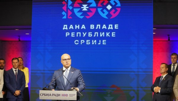 100 ДАНА ВЛАДЕ Вучевић: Наш слоган је Србија ради, да би нам било боље морамо се вратити радној етици, позивам све да заједно радимо да се 100 ДАНА ВЛАДЕ Вучевић: Наш слоган је Србија ради, да би нам било боље морамо се вратити радној етици, позивам све да заједно радимо да се