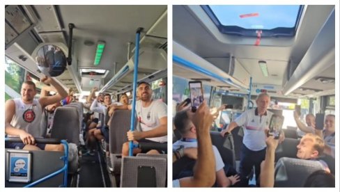 SVETISLAV PEŠIĆ NIJE MOGAO DA VERUJE! Evo šta su košarkaši Srbije pevali u autobusu posle osvajanja olimpijske bronze (VIDEO) SVETISLAV PEŠIĆ NIJE MOGAO DA VERUJE! Evo šta su košarkaši Srbije pevali u autobusu posle osvajanja olimpijske bronze (VIDEO)