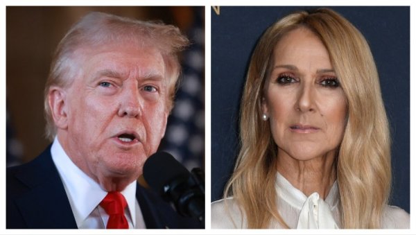 СЕЛИН ДИОН ЗАРАТИЛА СА ТРАМПОМ: Због неовлашћеног коришћења њеног чувеног хита бесна као рис СЕЛИН ДИОН ЗАРАТИЛА СА ТРАМПОМ: Због неовлашћеног коришћења њеног чувеног хита бесна као рис