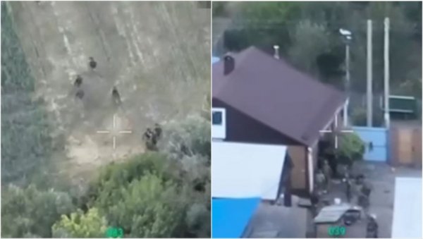 КУРСКА КЛАНИЦА: Украјинци се сакрили у кућу, а онда су Руси ударили свом снагом (ВИДЕО) КУРСКА КЛАНИЦА: Украјинци се сакрили у кућу, а онда су Руси ударили свом снагом (ВИДЕО)