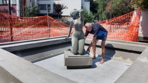 ZAVRŠETAK RADOVA NA UREĐENJU SMEDEREVSKE FONTANE KUPANJA POČETKOM SEPTEMBRA: „Kupačica“ u novom ruhu ZAVRŠETAK RADOVA NA UREĐENJU SMEDEREVSKE FONTANE KUPANJA POČETKOM SEPTEMBRA: „Kupačica“ u novom ruhu