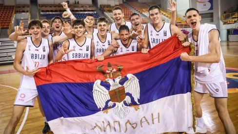 NASLEDNICI ORLOVA GAZE SVE PRED SOBOM: Kadeti Srbije u polufinalu Evropskog prvenstva u košarci! NASLEDNICI ORLOVA GAZE SVE PRED SOBOM: Kadeti Srbije u polufinalu Evropskog prvenstva u košarci!