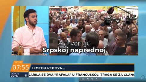 OPOZICIONI NOVINAR PRIZNAO: Vučićev dijalog sa narodom nije fingiran, ljudi mu veruju, a odgovarao je i na pitanja kritičara (VIDEO) OPOZICIONI NOVINAR PRIZNAO: Vučićev dijalog sa narodom nije fingiran, ljudi mu veruju, a odgovarao je i na pitanja kritičara (VIDEO)