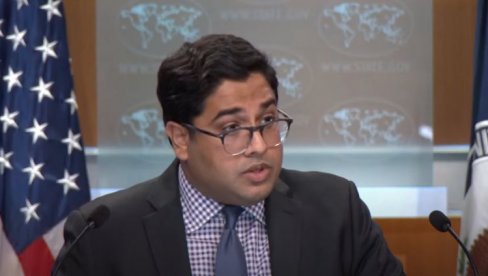 SAD NEĆE OKLEVATI DA OSIGURAJU ZAŠTITU AMERIČKOG OSOBLJA NA KOSOVU: Zamenik portparola Patel povodom otvaranja mosta u Mitrovici SAD NEĆE OKLEVATI DA OSIGURAJU ZAŠTITU AMERIČKOG OSOBLJA NA KOSOVU: Zamenik portparola Patel povodom otvaranja mosta u Mitrovici