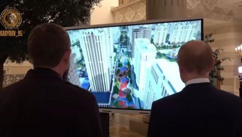 PREDSTAVLJENA MAKETA PUTINOVOG GRADA U ČEČENIJI: Dobio ime u njegovu čast (VIDEO) PREDSTAVLJENA MAKETA PUTINOVOG GRADA U ČEČENIJI: Dobio ime u njegovu čast (VIDEO)