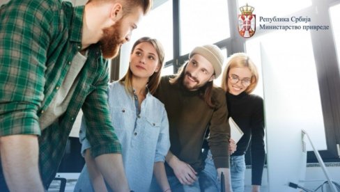 NOVI JAVNI POZIV MINISTARTSVA PRIVREDE: Država je uz mlade, jer mladi su budućnost Srbije! NOVI JAVNI POZIV MINISTARTSVA PRIVREDE: Država je uz mlade, jer mladi su budućnost Srbije!