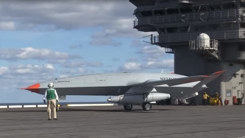 AMERIČKI KOMANDNI CENTAR ZA DRONOVE: Nosač aviona USS George HW Bush dobio dronove MQ-25 (VIDEO) AMERIČKI KOMANDNI CENTAR ZA DRONOVE: Nosač aviona USS George HW Bush dobio dronove MQ-25 (VIDEO)