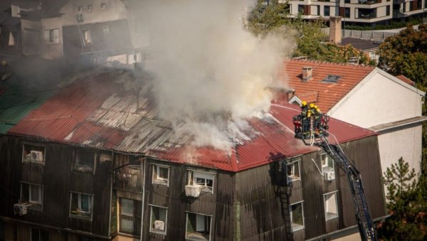 НАМЕРНО ЗАПАЛИО СТАН: Приведен осумњичени за изазивање пожара на Карабурми НАМЕРНО ЗАПАЛИО СТАН: Приведен осумњичени за изазивање пожара на Карабурми