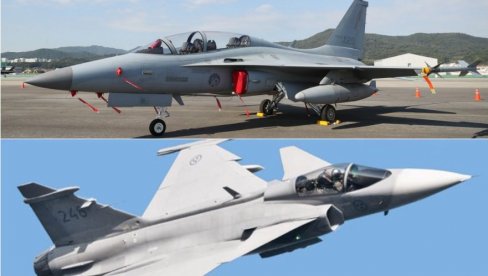 JUŽNOKOREJSKI FA-50 PROTIV ŠVEDSKOG GRIPENA: Simulacija borbe u Australiji naglašava superiornost Zlatnog orla (VIDEO) JUŽNOKOREJSKI FA-50 PROTIV ŠVEDSKOG GRIPENA: Simulacija borbe u Australiji naglašava superiornost Zlatnog orla (VIDEO)