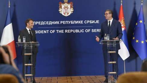 PREDSEDNIK VUČIĆ SUMIRAO RADNU NEDELJU: Poseta Makrona potvrdila dobre odnose PREDSEDNIK VUČIĆ SUMIRAO RADNU NEDELJU: Poseta Makrona potvrdila dobre odnose