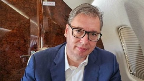VUČIĆ NA PUTU ZA ČEŠKU: Pored važnih susreta sa domaćinima razgovaraću i sa predsednicom EK Ursulom fon der Lajen VUČIĆ NA PUTU ZA ČEŠKU: Pored važnih susreta sa domaćinima razgovaraću i sa predsednicom EK Ursulom fon der Lajen