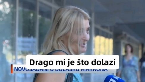 HLADAN TUŠ ZA ŠOLAKOVE MEDIJE: N1 htela da napljuje Makronovu posetu Novom Sadu, a građani poručili - Drago nam je, dobrodošao! (FOTO/VIDEO) HLADAN TUŠ ZA ŠOLAKOVE MEDIJE: N1 htela da napljuje Makronovu posetu Novom Sadu, a građani poručili - Drago nam je, dobrodošao! (FOTO/VIDEO)